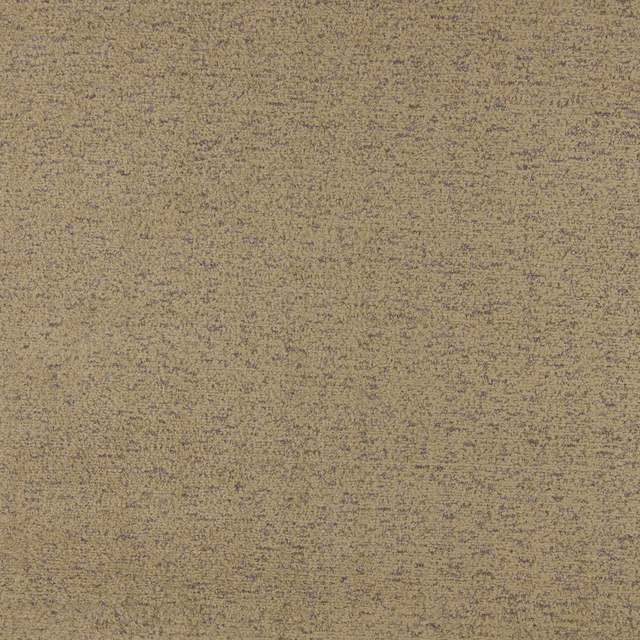 Warm sand woven fabric with fine charcoal flecks and softly mottled texture