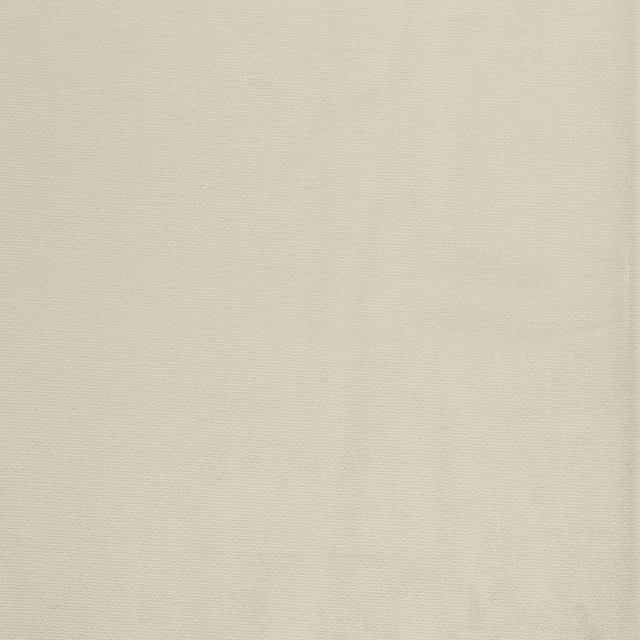 Warm cream fabric swatch with a fine, softly horizontal woven texture