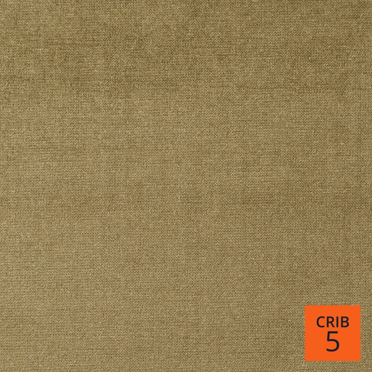 Muted moss-olive plain weave with a fine, softly flecked surface