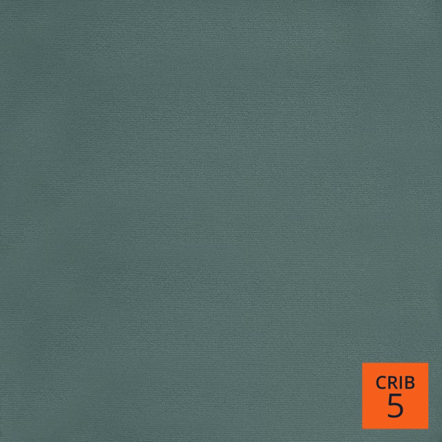 Muted Niagara blue-green plain weave with fine horizontal texture and soft tonal depth