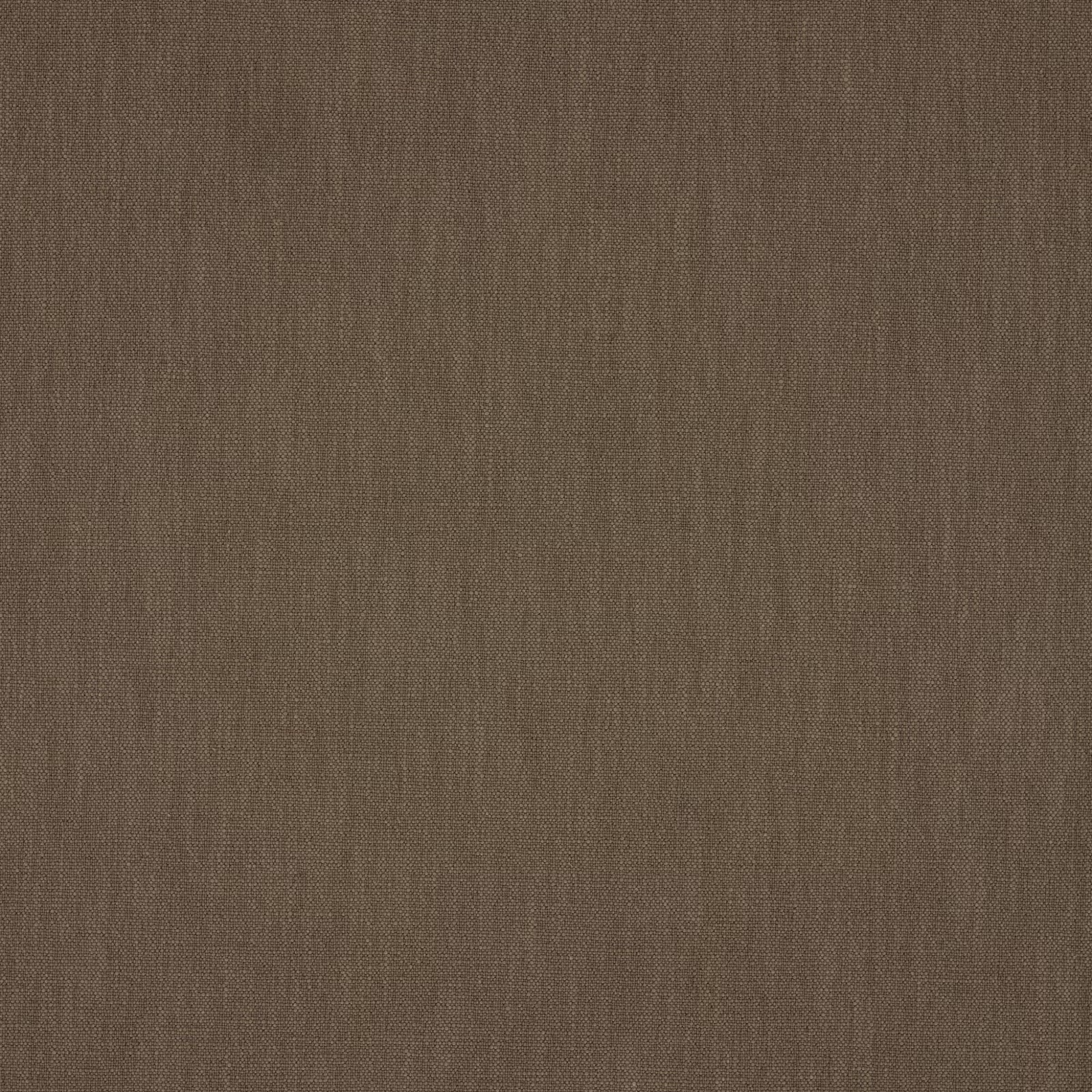 Warm taupe-brown plain weave with fine vertical striations and subtle tonal depth