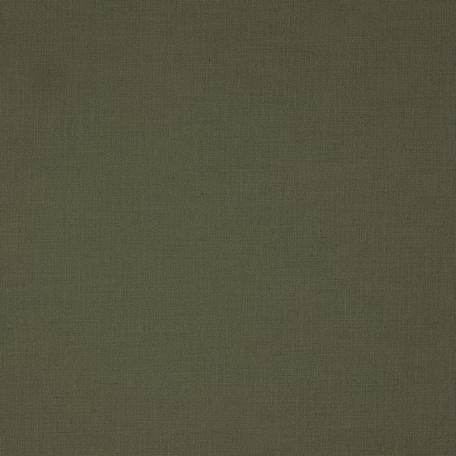 Muted olive green fabric with a fine, softly mottled crosshatch weave
