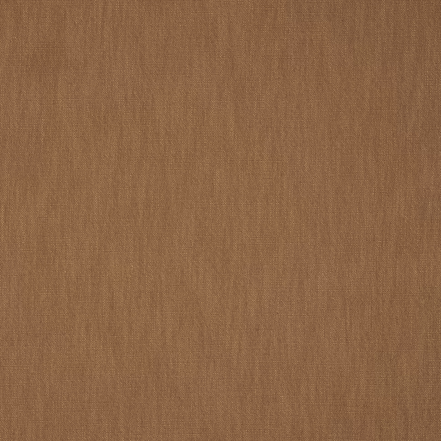 Warm henna-brown plain weave with fine vertical slubs and matte texture