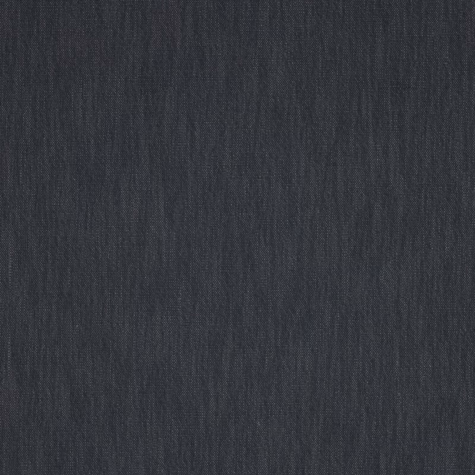 Close-up of deep ink blue-black fabric with fine vertical woven texture