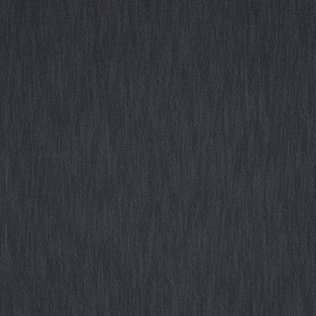 Close-up of deep ink blue-black fabric with fine vertical woven texture