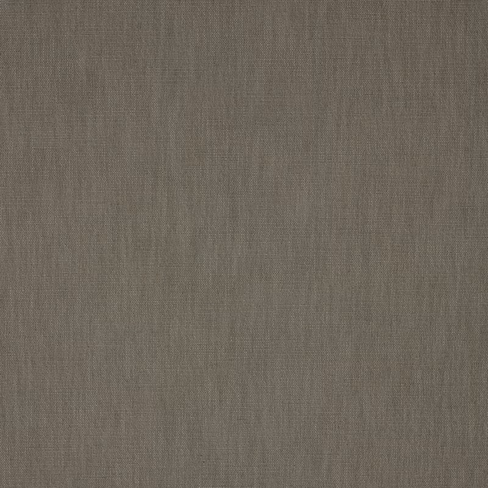 Muted loam-taupe plain weave with fine vertical texture and soft grey-brown depth