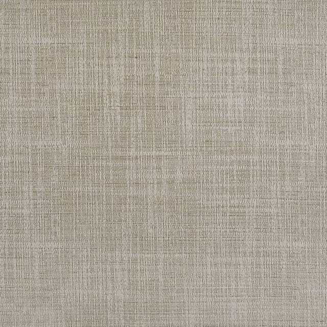 Warm sandstone beige fabric with a fine, softly mottled woven grid texture