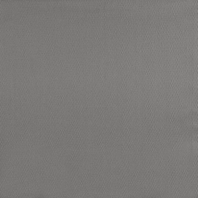 Cool grey fabric with fine rippled vertical weave and subtle tonal variation
