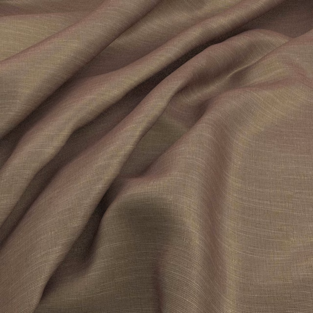 Mink taupe fabric with muted mauve undertones and a fine crosswoven surface