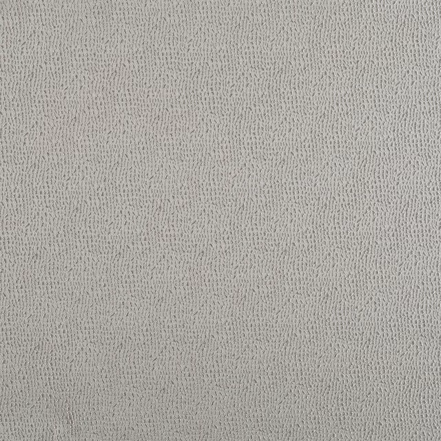 Pale silver-grey Seagram fabric with a dense, finely irregular woven texture
