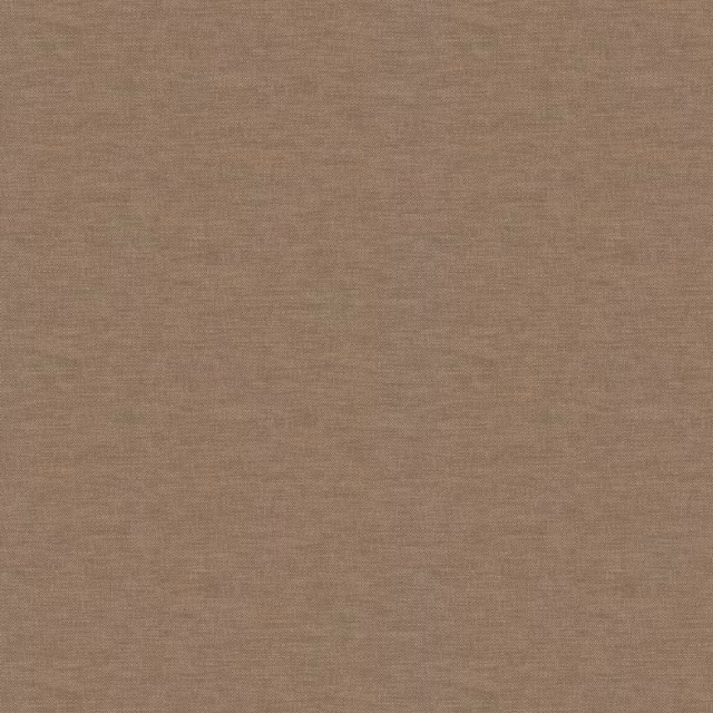 Warm taupe-brown plain weave with a fine horizontal grain and softly mottled surface