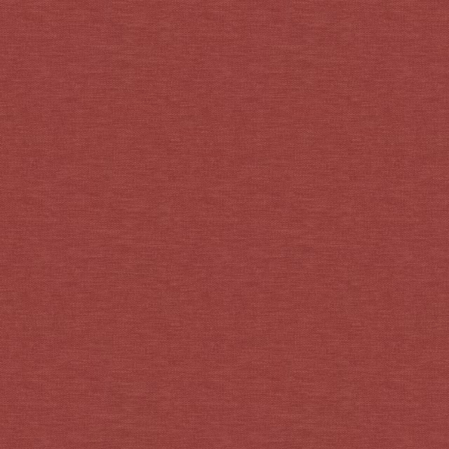 Muted raspberry-red plain woven fabric with subtle horizontal tonal texture