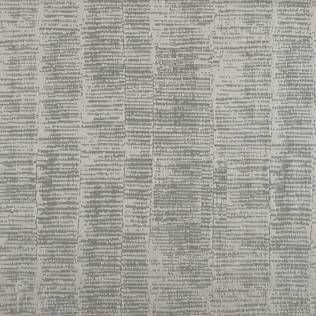 Pale quartz-grey woven fabric with irregular broken horizontal marks and fine texture