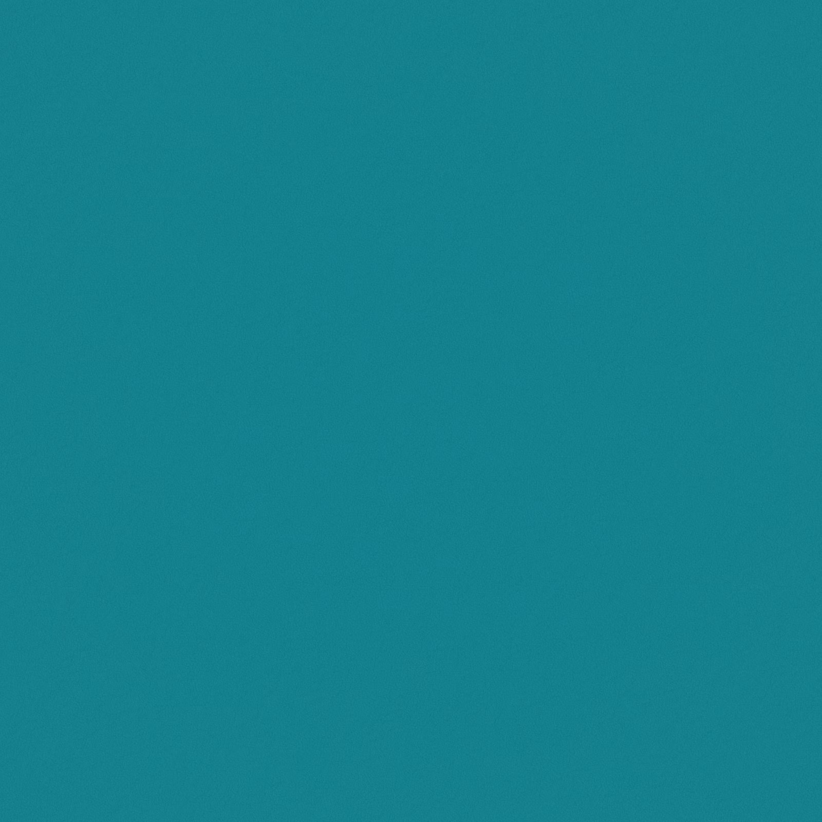 Saturated aqua-teal plain weave with a faint, even surface texture