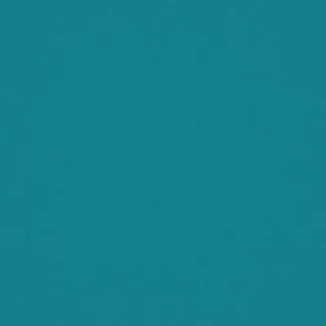 Saturated aqua-teal plain weave with a faint, even surface texture