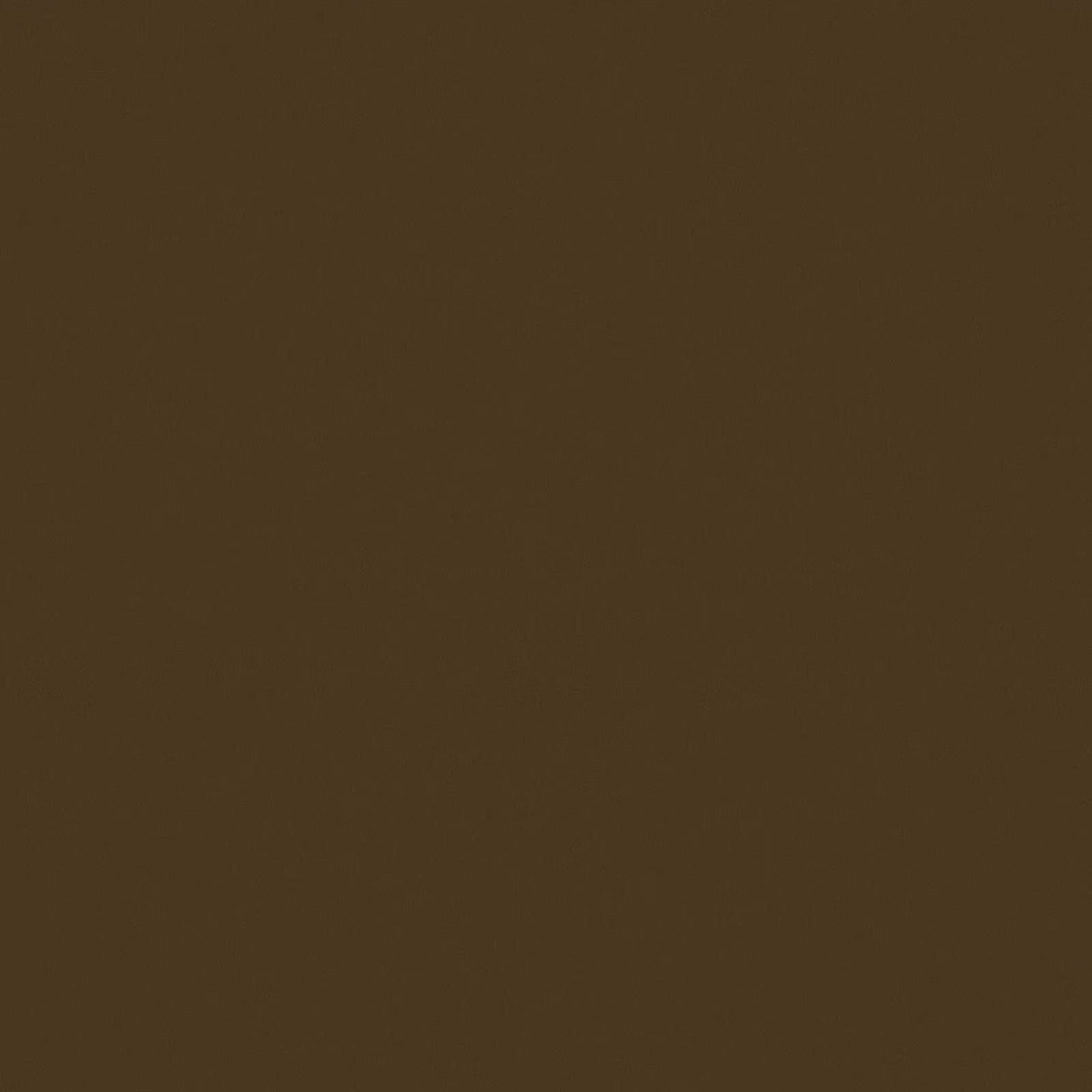 Deep saddle-brown plain textile with a softly even, low-contrast surface
