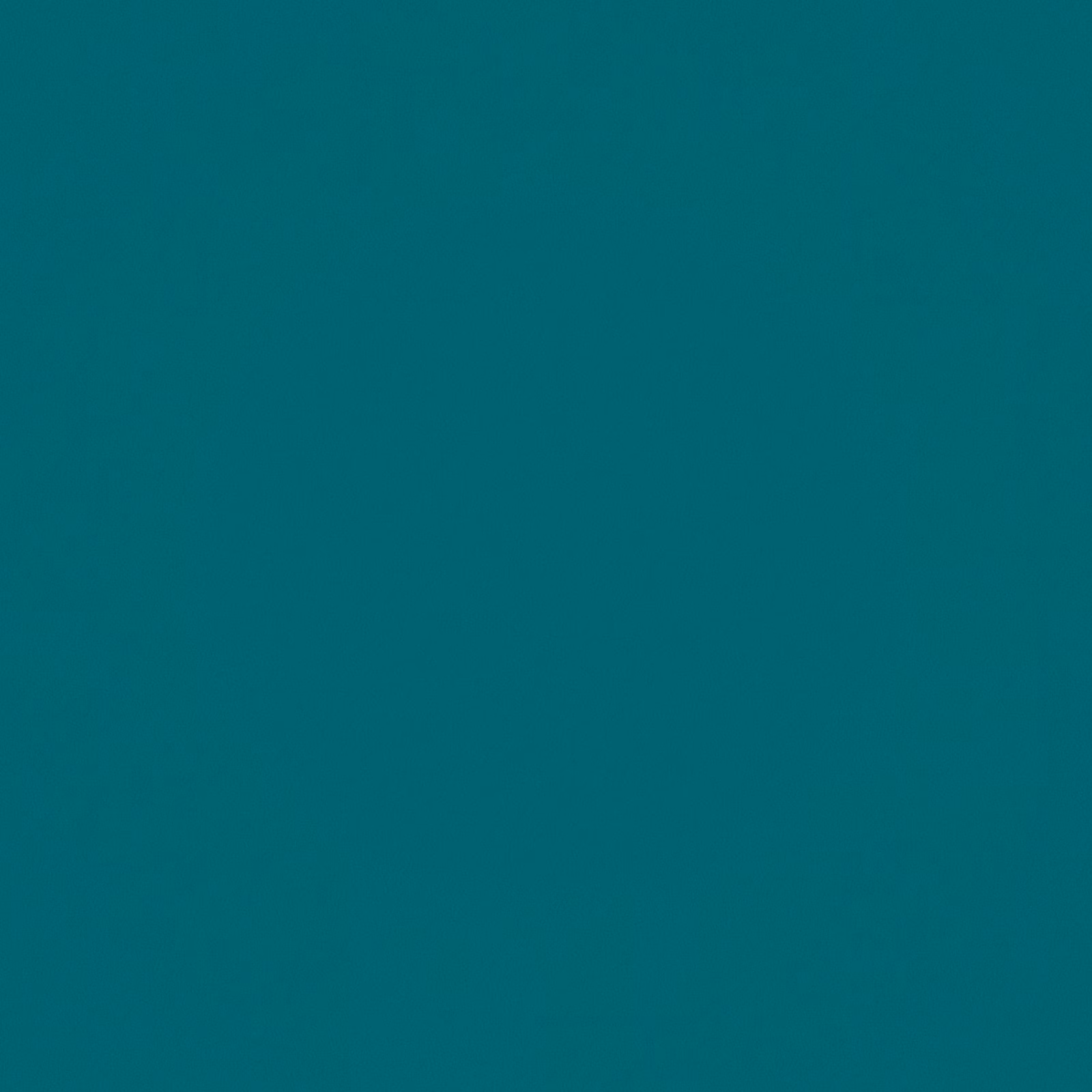 Saturated turquoise-teal textile swatch with a subtly mottled, even surface
