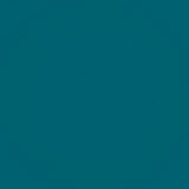 Saturated turquoise-teal textile swatch with a subtly mottled, even surface