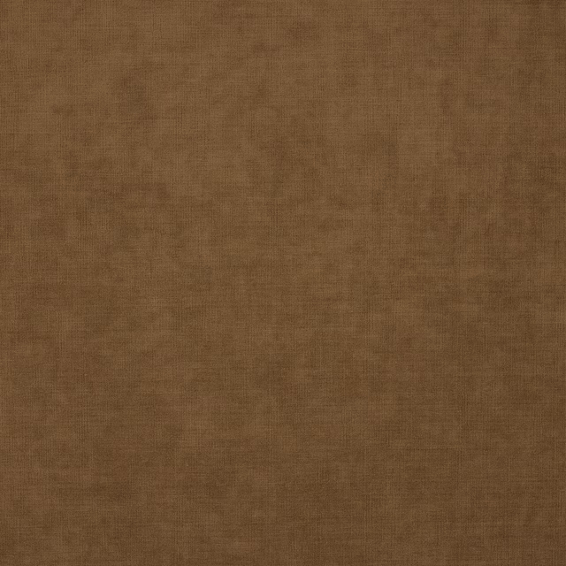 Warm gingernut brown woven fabric with subtle mottled texture and fine crosshatch detail