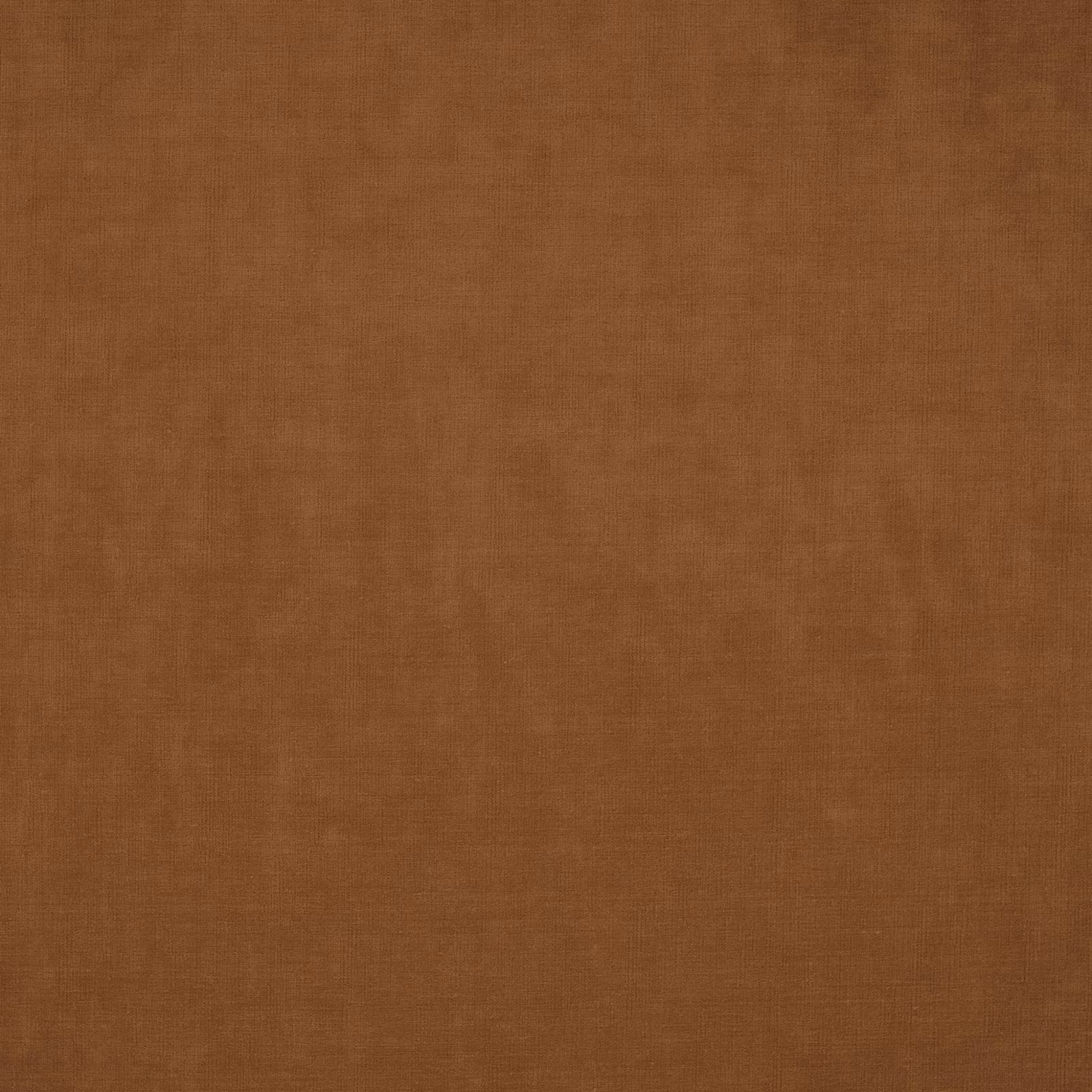 Warm henna-brown fabric swatch with a fine, subtly mottled woven texture