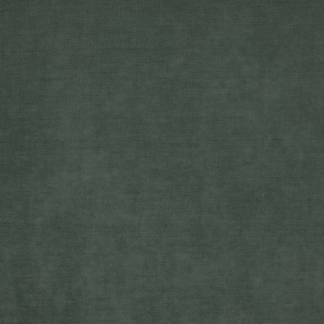 Dark muted jade-green fabric with a subtle close plain weave and softly mottled texture