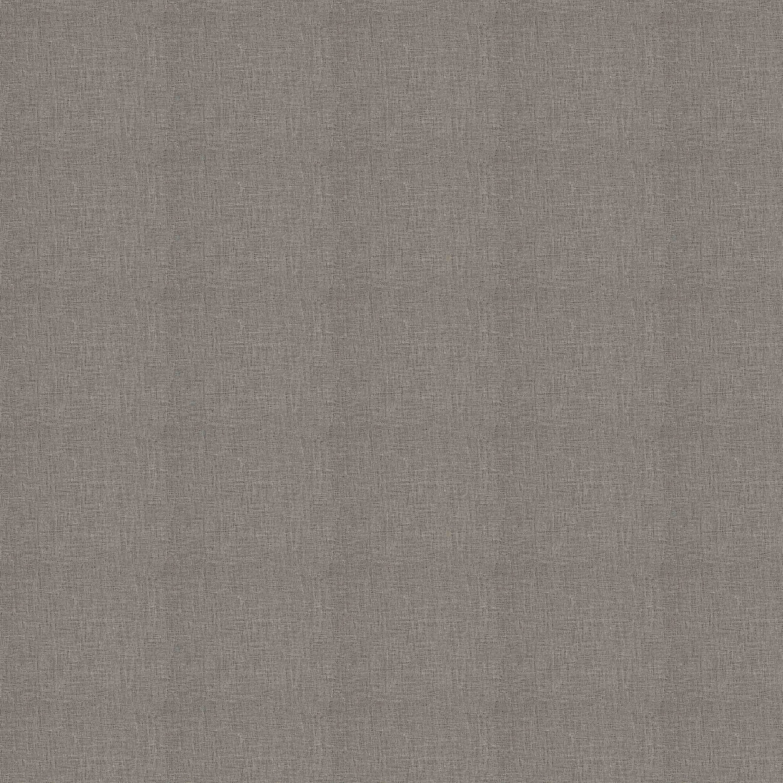 Soft quartz grey plain woven fabric with fine linen-like texture