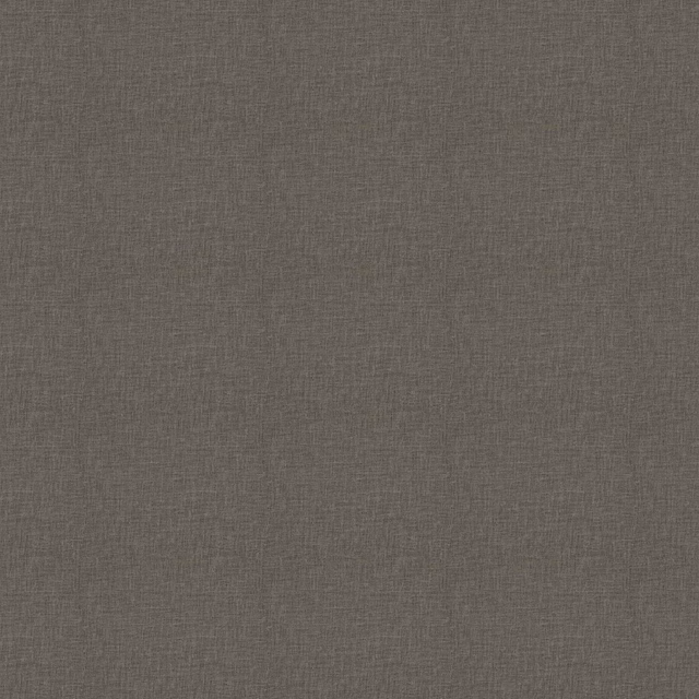 Close-up of a muted smoke grey plain woven fabric with fine texture
