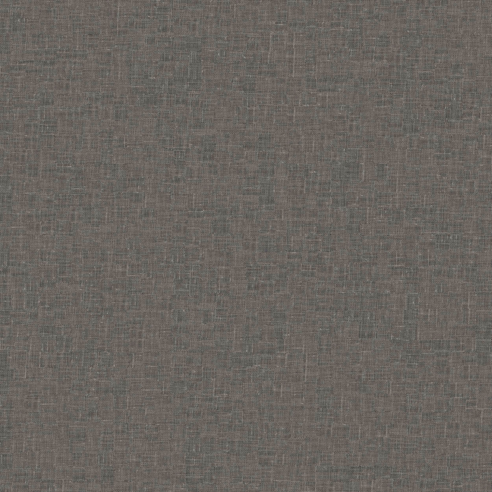 Close-up of plain pebble taupe woven fabric with a fine linen texture
