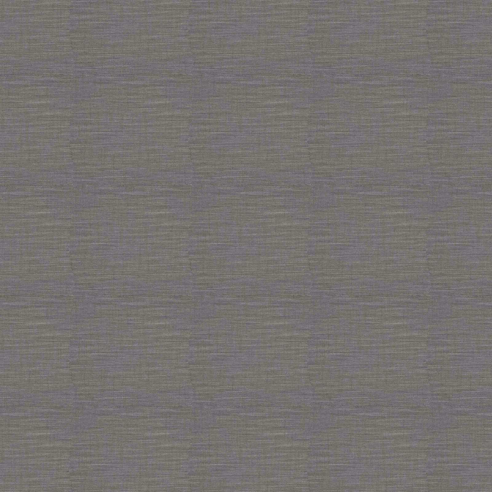 Wide smoke grey plain weave fabric with subtle horizontal texture