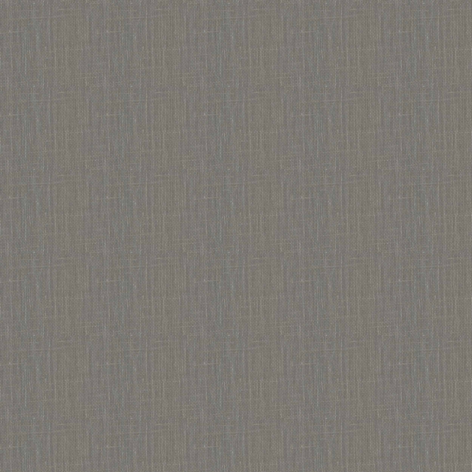 Soft grey-beige plain woven fabric with fine vertical slubs and a matte texture.