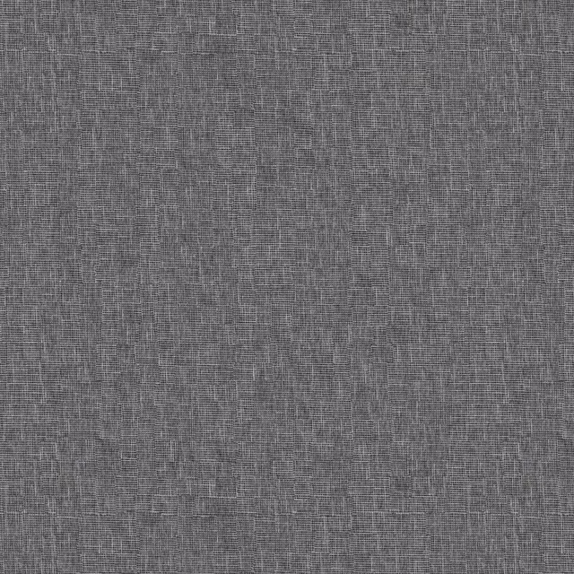 Close-up of plain ash grey woven curtain fabric with fine textured weave