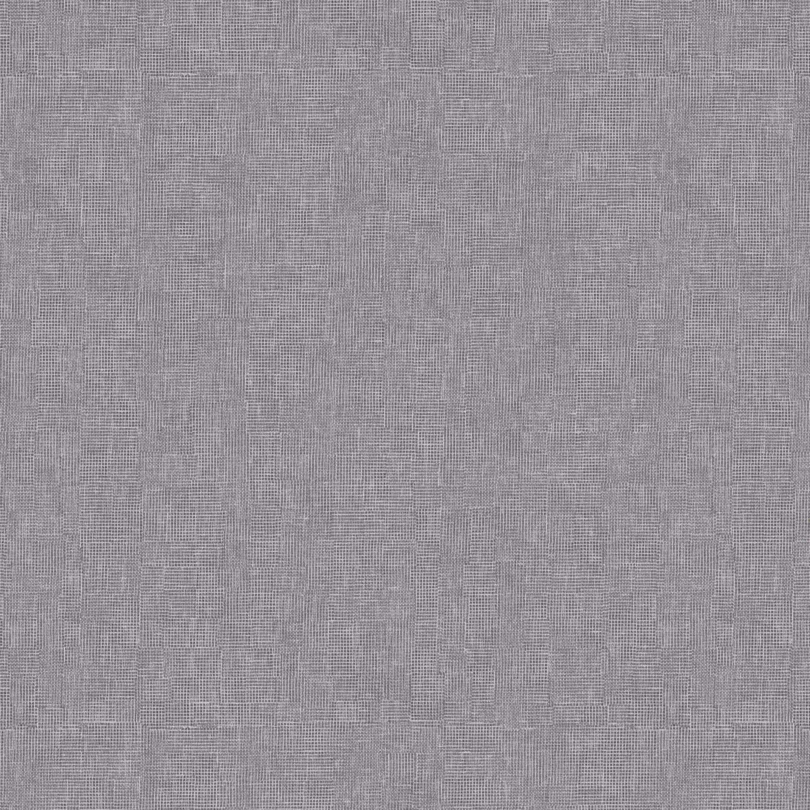 Close-up of soft pearl grey plain woven fabric with fine crosshatch texture