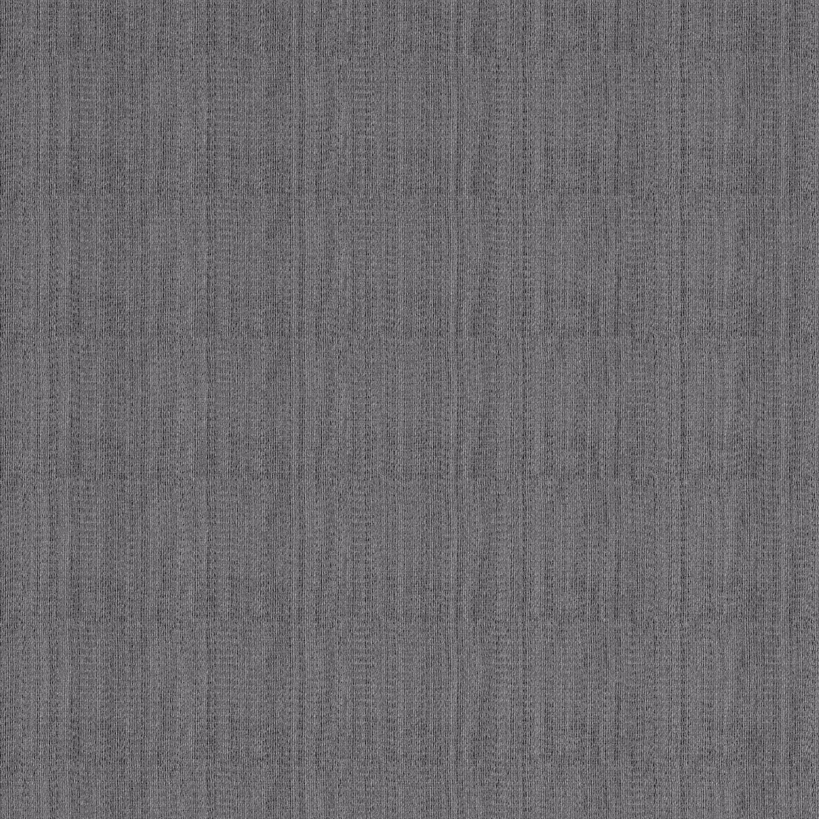 Plain charcoal grey fabric swatch with fine vertical slub texture
