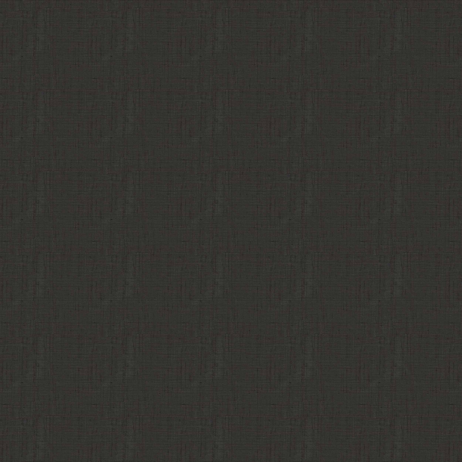 Close-up of deep charcoal-grey plain woven curtain fabric with fine linen texture