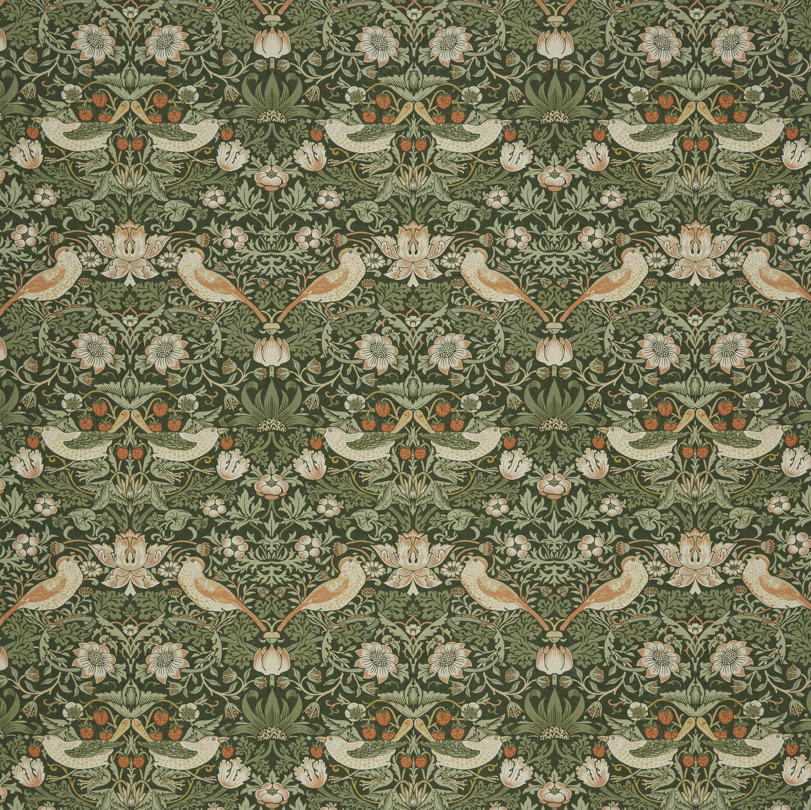 Wmstrawberrytne fabric