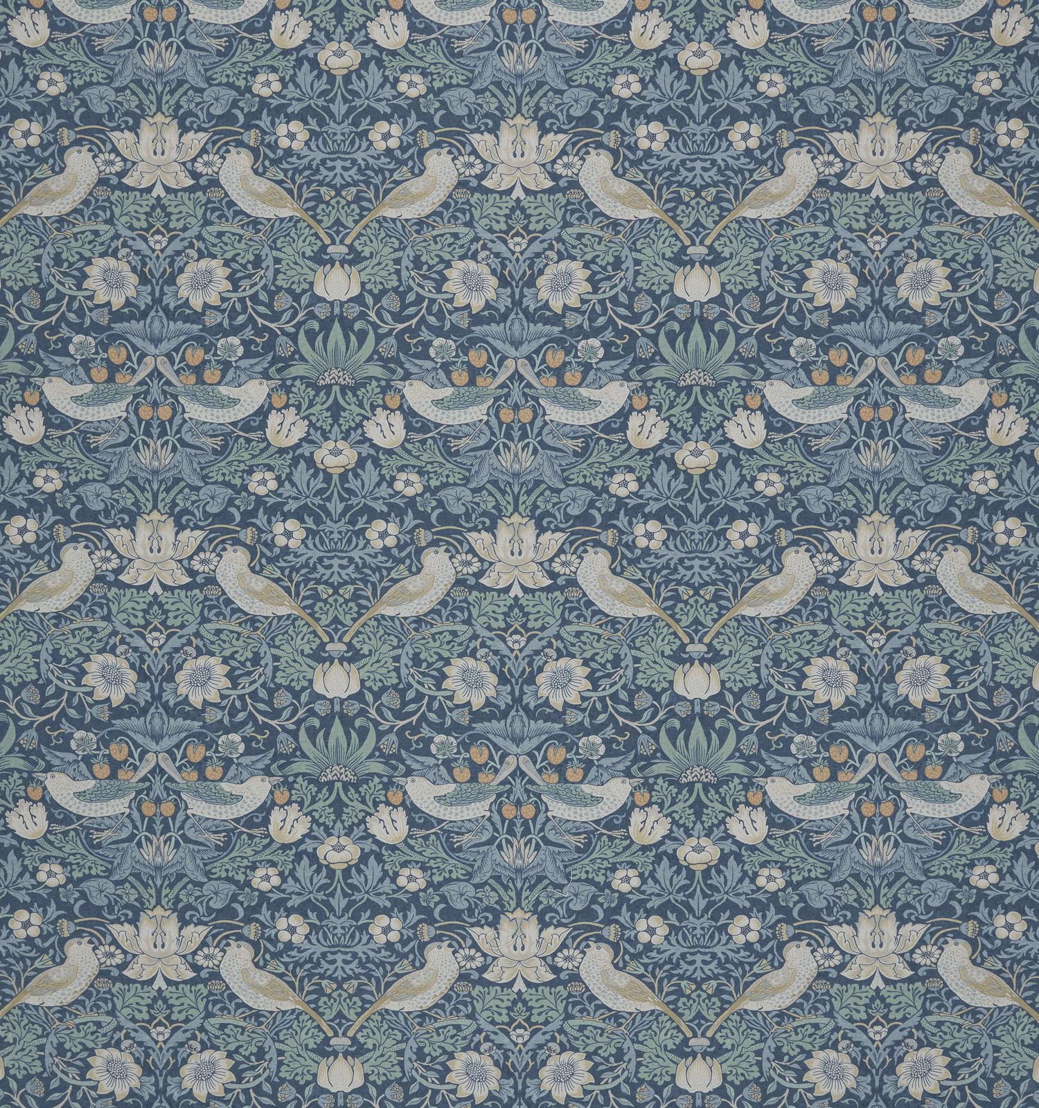 Wmstrawberrytwo fabric