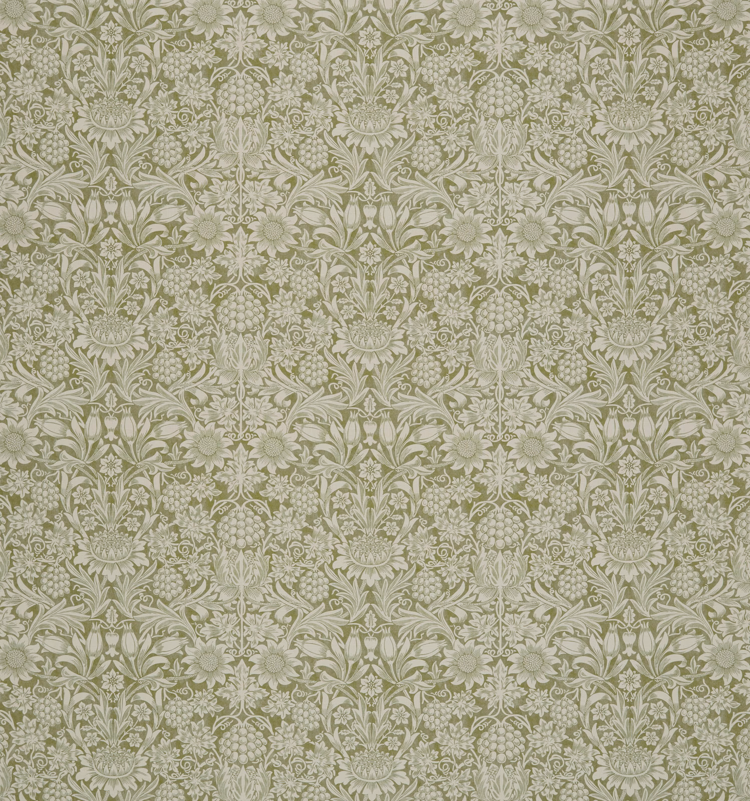 Wmsunflowerar fabric