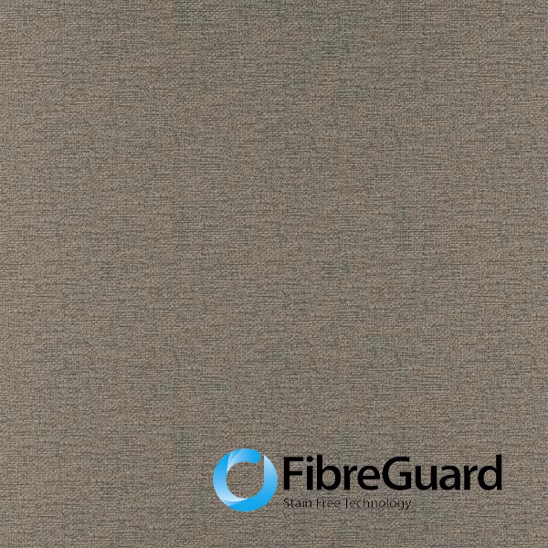 Close-up of 07 Mink’s taupe-grey fine weave with subtle tonal flecks