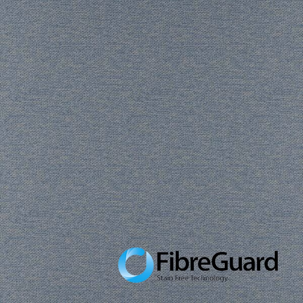 Fine blue-grey crosshatched weave showing subtle slate tonal variation