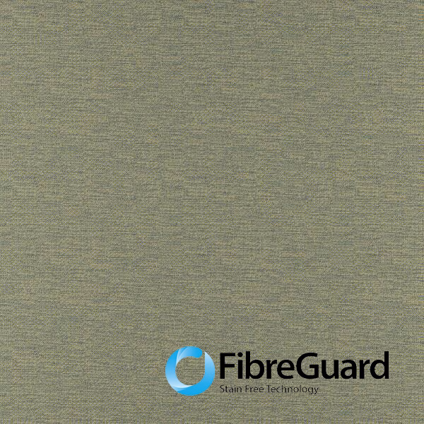 Muted olive-grey woven swatch with fine horizontal texture and subtle tonal variation
