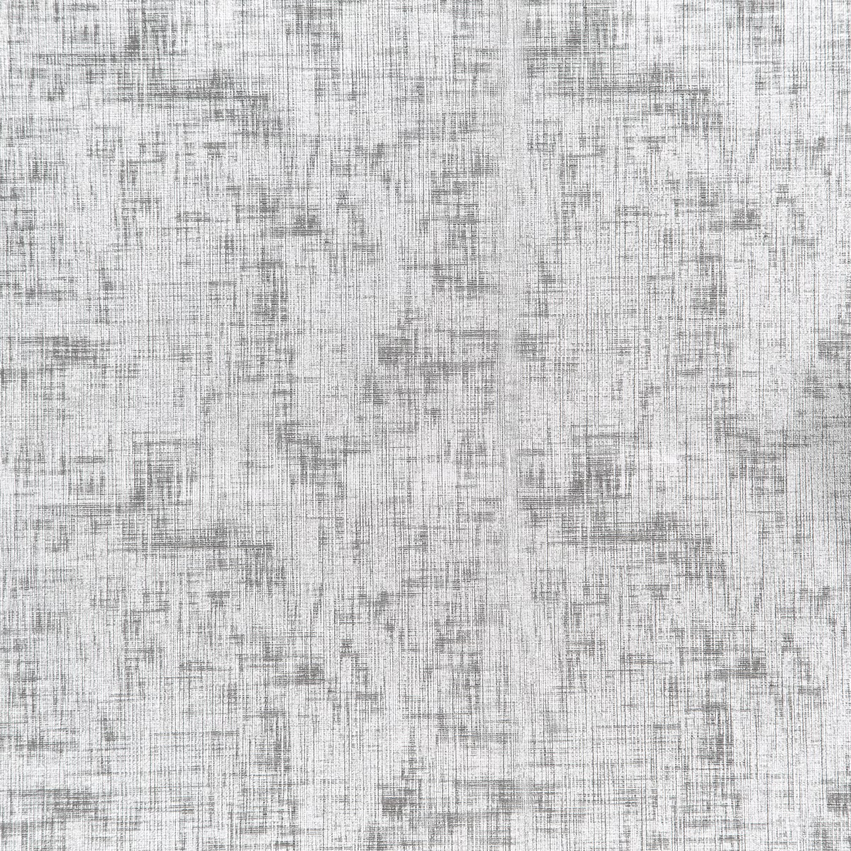 Pale chrome-grey fabric with fine soft-grey crosshatching and irregular woven blocks