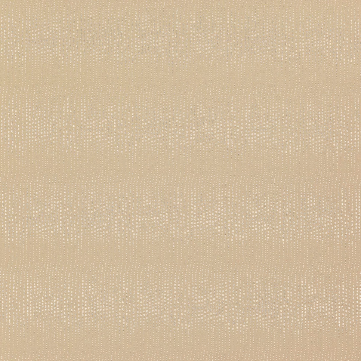 Warm sand beige fabric with a fine, softly irregular dotted woven texture