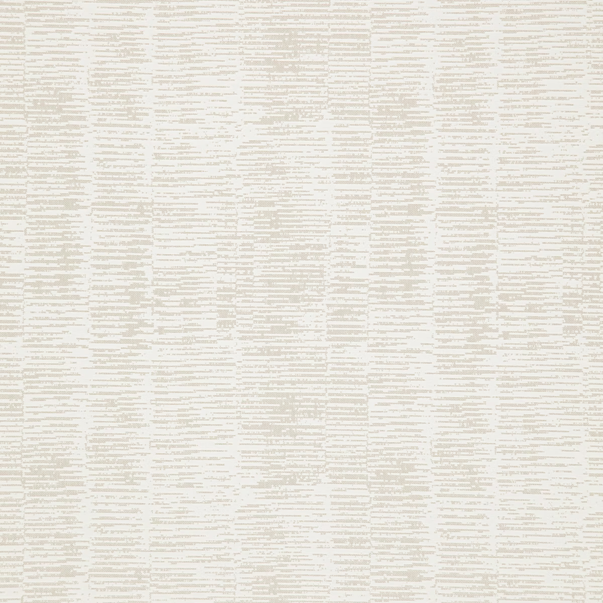 Pale cream textile with fine broken horizontal greige striations