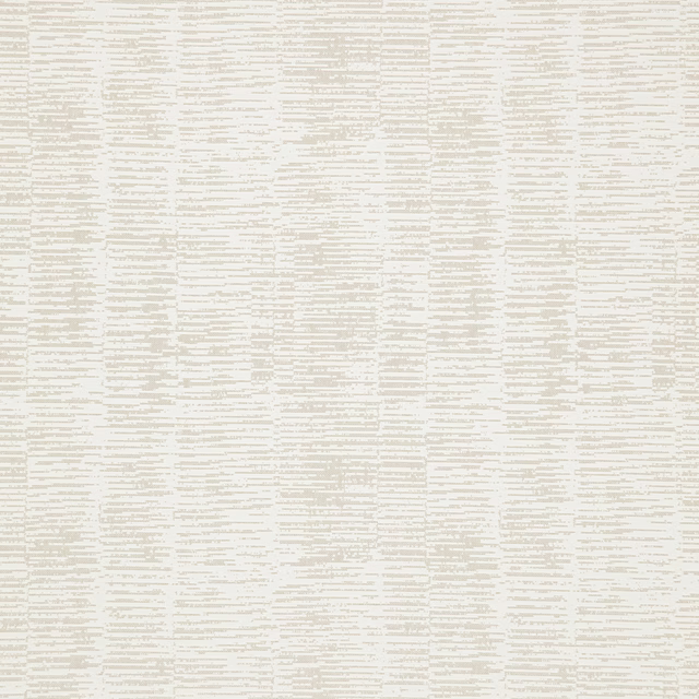 Pale cream textile with fine broken horizontal greige striations