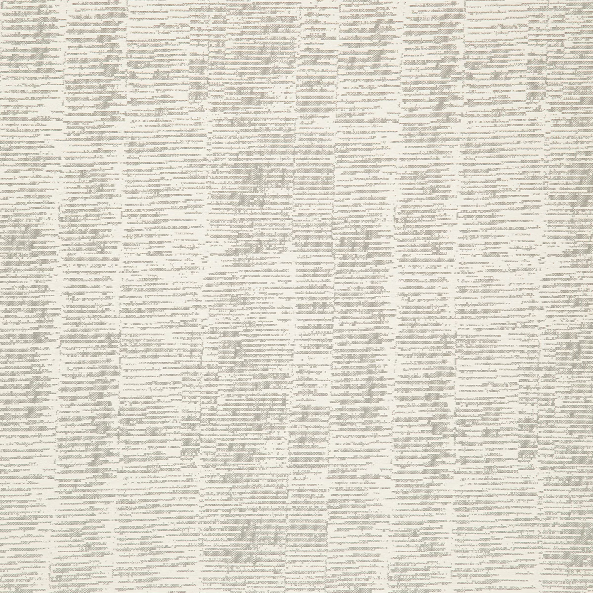 Oyster cream fabric with irregular grey horizontal strokes and softly textured tonal variation
