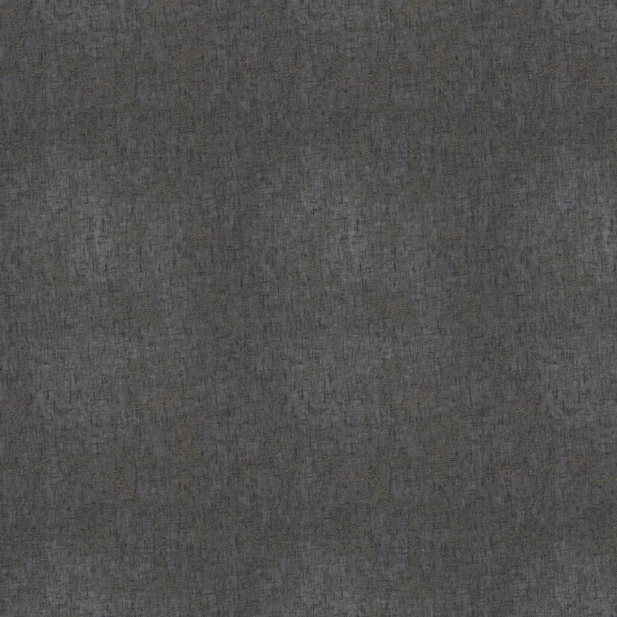 Close-up of dark smoke-grey fabric with subtly mottled vertical woven texture