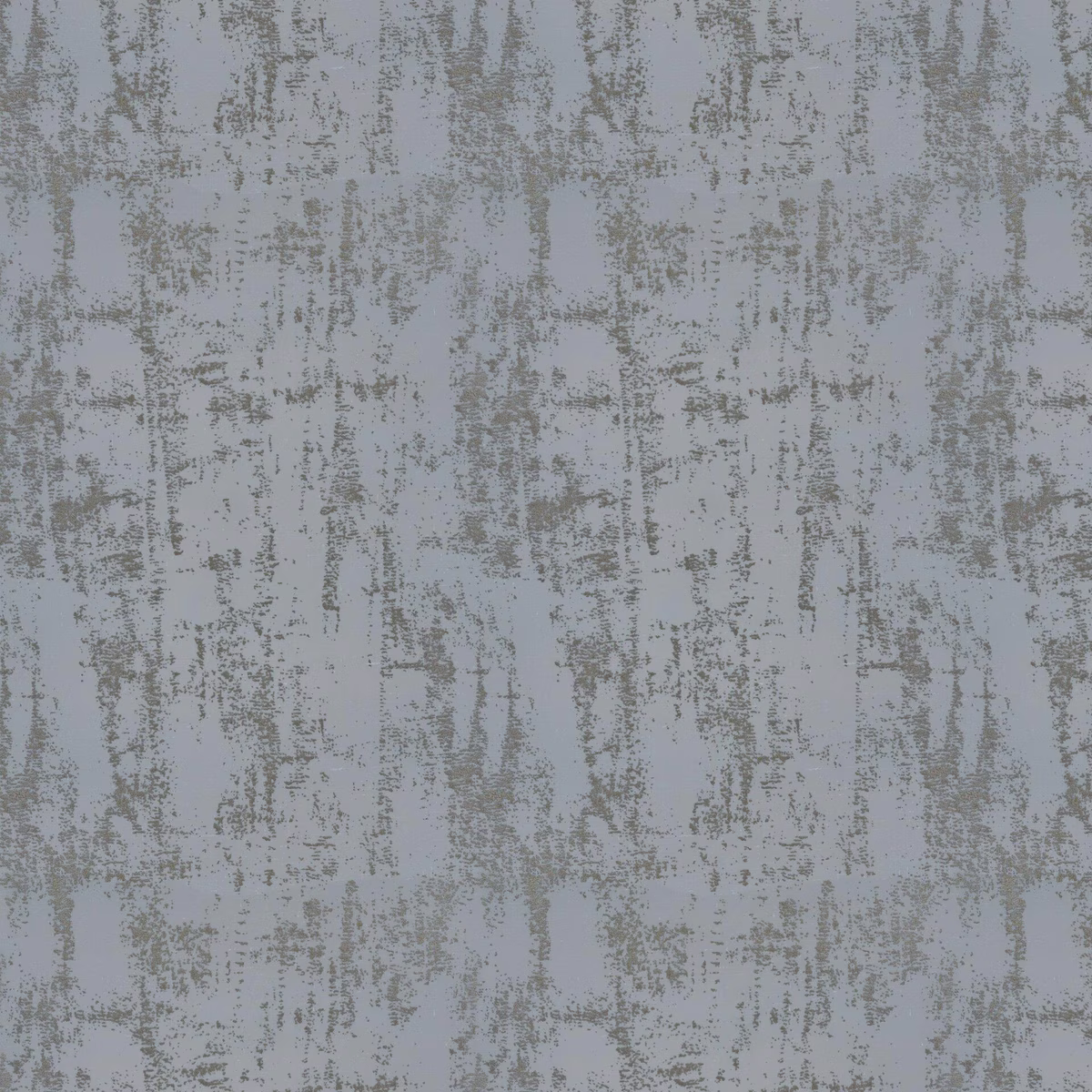 Pale blue textile with distressed vertical grey markings and softly mottled texture