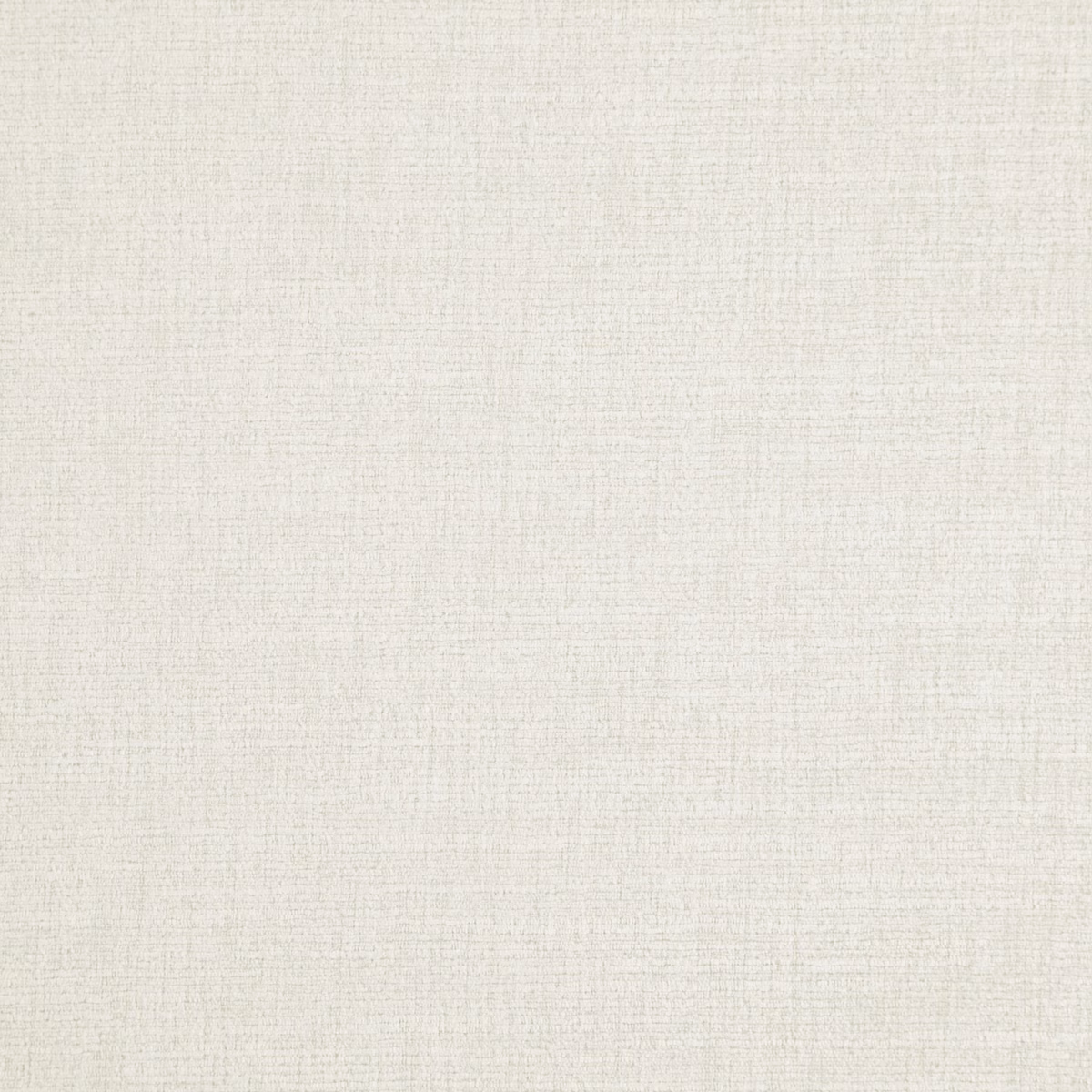 Close-up of Winter White fabric showing a fine, softly crosshatched ivory weave