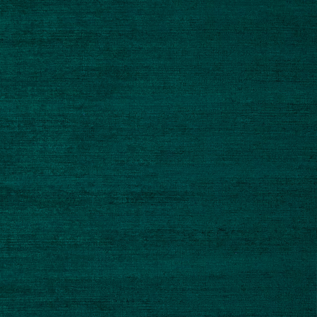 Deep forest-green woven fabric showing fine horizontal striations and softly varied texture