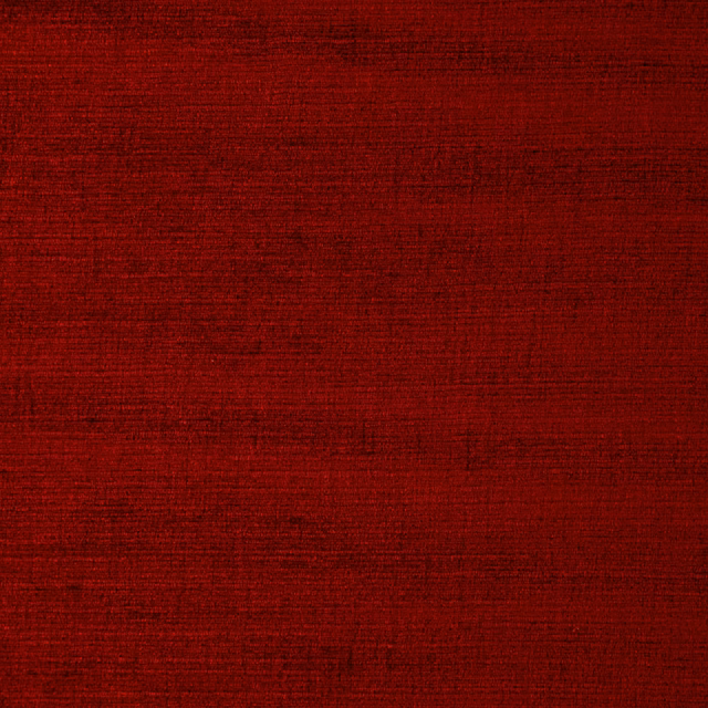 Deep cardinal-red woven fabric with subtle horizontal striations and dark tonal depth